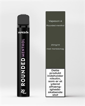 Vapeson Disposable E-Cigaret 20mg - Rounded Menthol
